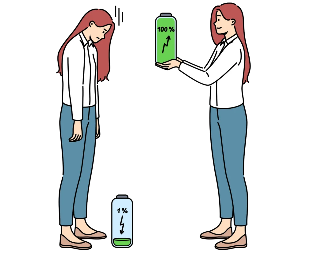 Training programs for therapists at Compassionate Consulting Company. Battery drained